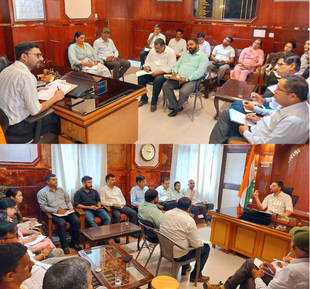 SubDivisional Administration Fully Prepared for Monsoon Season All Departments Must Remain on Alert SDM Abhishek Mittal